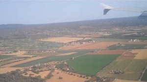 Aer Lingus A320 landing in Palma