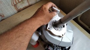 лодочный мотор из триммера carver 52cc продолжение