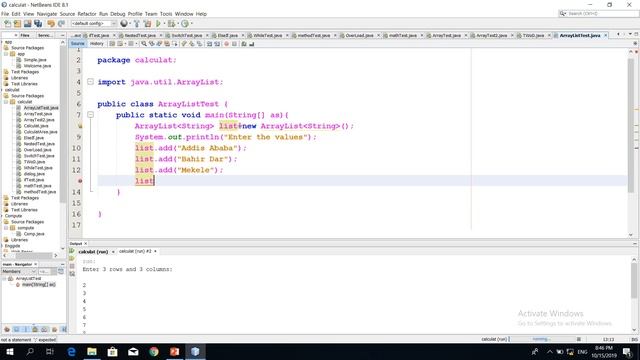 java ArrayList tutorial code for beginner in amharic video 15 смотреть онлайн