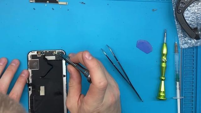 Замена дисплея Iphone X (Разборка) смотреть онлайн