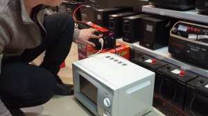 ЧЕСТНЫЙ инвертор На 3 киловатта проверяем микроволновкой и обогревателием!!!