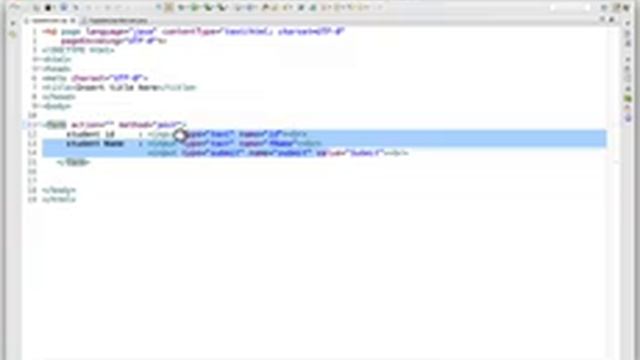 23 JAVAEE updata data in database using servlet and jdbc