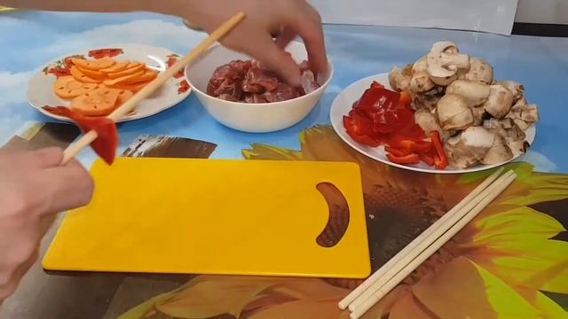 Картошка в духовке с Шашлыком #ГотовимЖар #ШашлыкВДуховке