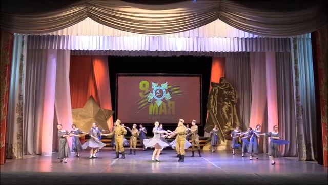 "Синий платочек" образцовый ансамбль танца "Золотой колосок" смотреть онлайн