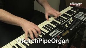 Hammond XK-1C Organ Demo with Daniel Fisher - Sweetwater Minute Vol. 220