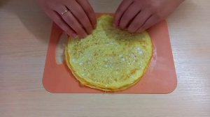 САЛАТ С КУРИЦЕЙ И ЯИЧНЫМИ БЛИНЧИКАМИ