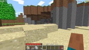 Minecraft 0.30 Survival Test Gameplay (with sound)