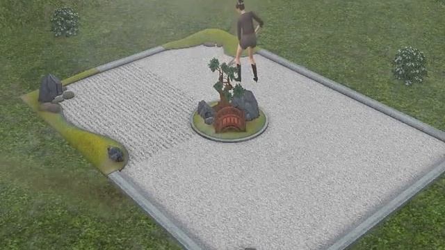 The Sims 2 / Симс 2. Японский сад. ASMR/АСМР смотреть онлайн