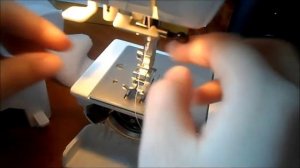 Janome 423S заправка нити