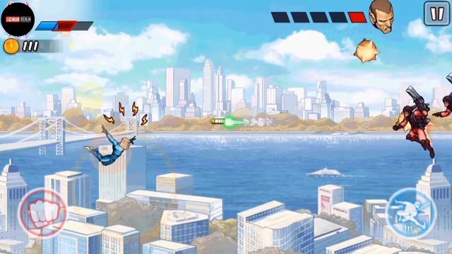 Gameplay:- Spiderman Ultimate Power || All final boss battle || Saving MJ || Part-10 || смотреть онлайн