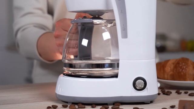 Капельная кофеварка inhouse ICMD0603GW смотреть онлайн