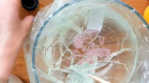 Имитация искусственного мрамора витражными красками