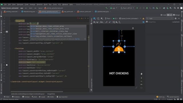 How to create animated splash screen in android studio in hindi | part# 1 | English subtitles смотреть онлайн
