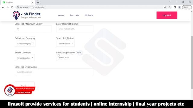 Job Portal Website Demo