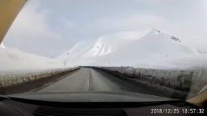 Военно-грузинская дорога, Крестовый перевал, декабрь 2018 (Georgian Military Road)