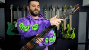 Unboxing Rob Scallon's SIGNATURE 8 STRING & The MOST Green Baritone Guitar Ever