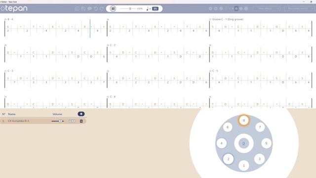 Handpan tablature | Sam Maher - New York смотреть онлайн