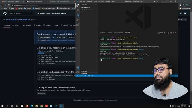 How to use GitHub | What is GitHub | Git and GitHub Tutorial |WebMonjur смотреть онлайн