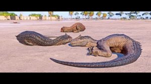 All Dominion Malta Dinosaurs, Atrociraptor, Lystrosaurus ? Jurassic World Evolution 2 Animations