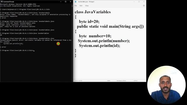 Variables and Types of Variables in Java || Learn Through Program смотреть онлайн