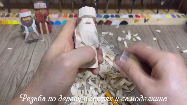 Резьба по дереву - воин своими руками