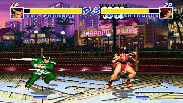 [MUGEN GAME] REAL BOUT Fatal Fury by HeatGames & Gui Santos VERSION 2021 - Jin Chonrei Gameplay смотреть онлайн