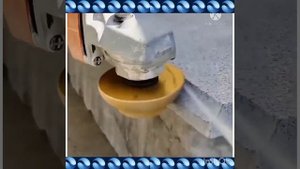 Новая насадка на болгарку (УШМ). Работа по камню.