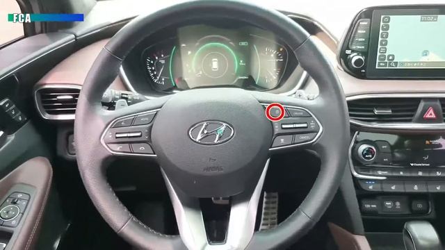 A safe family car Santafe TM - Safety Function Options смотреть онлайн