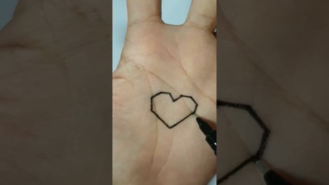 How to draw heart