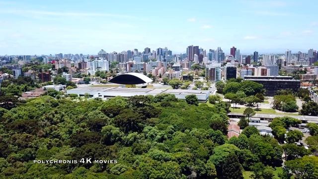 CURITIBA ?? Drone [4K] Paraná Brazil Brasil смотреть онлайн