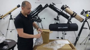⭐Unboxing🔭 Telescopio Levenhuk Blitzz 203 Plus 🌟 🛠Como viene 🌞 que incluye 🌑 para que sirve 🪐