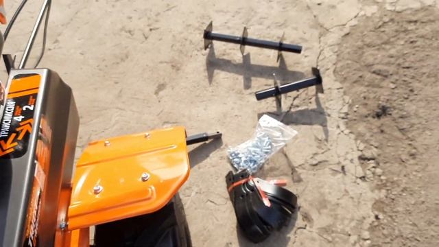 Мотоблок Патриот-Урал. Сборка, обзор, проверка его в работе))))) смотреть онлайн