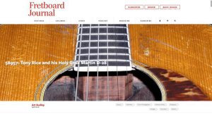 Tony Rice's Iconic Guitar