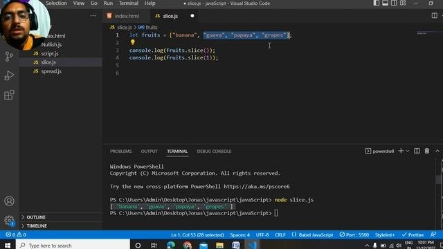 Slice In JavaScript