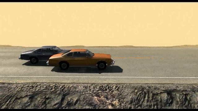 BeamNG - Crashing: The angry pickup