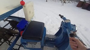 Мотороллер Муравей с двигателем 125 кубов