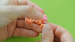 ❤Браслет из резинок СЕТОЧКА Без станка. Как сплести браслет из резинок в видеоуроке №229❤