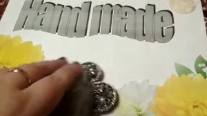 Брошка мышка из помпона и бисера своими ✋