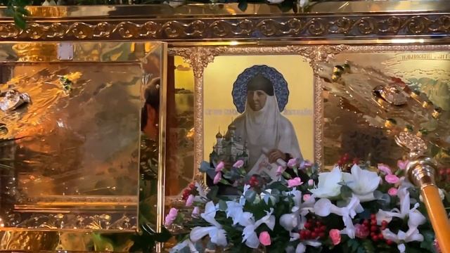 Память прп. Анастасии Киево-Покровской. Торжества в Покровском монастыре столицы. смотреть онлайн