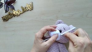 Плюшевый Мишка крючком.3 часть