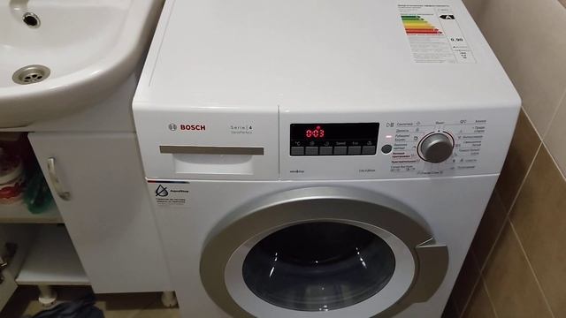 Обзор стиральной машины BOSCH WLG20240OE 5kg смотреть онлайн