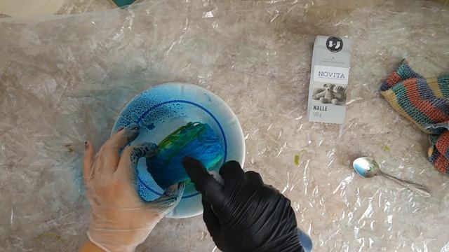 КАК ПОКРАСИТЬ ПРЯЖУ ГРАДИЕНТОМ?! II DARBI REGLAN II смотреть онлайн