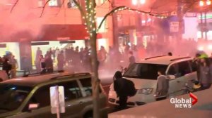 Chaos in Portland / Хаос в Портленде (Global NEWS)