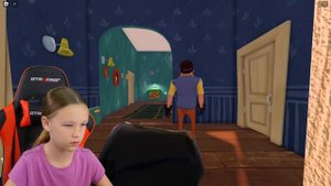 Can Madison and Preston Escape Hello Neighbor in Roblox??!!