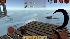 Raft Survival - Выживаем в океане (обзор-летсплей на Android)