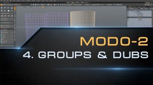 4. Group Locator, Duplicate, Instance в Модо | Курс моделирования MODO-2