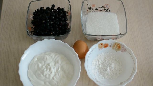 Ягодный ПИРОГ со СМЕТАННОЙ заливкой