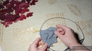 Вяжу шапку с поперечной косой// Другие мои процессы 🧶