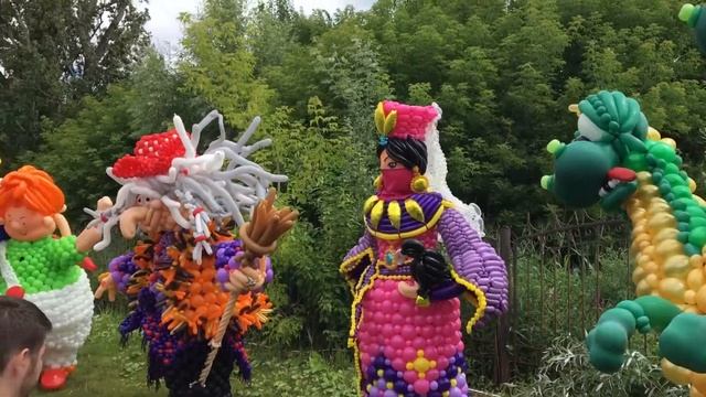 Первый фестиваль воздушных шаров 2018 в Казани 3 смотреть онлайн