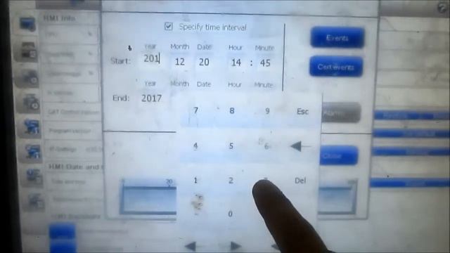 ALFA LAVAL BWTS EXPORT LOG FILE